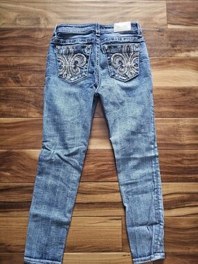 Miss MeLight Blue Embellished Pocket Women’s Jeans 27